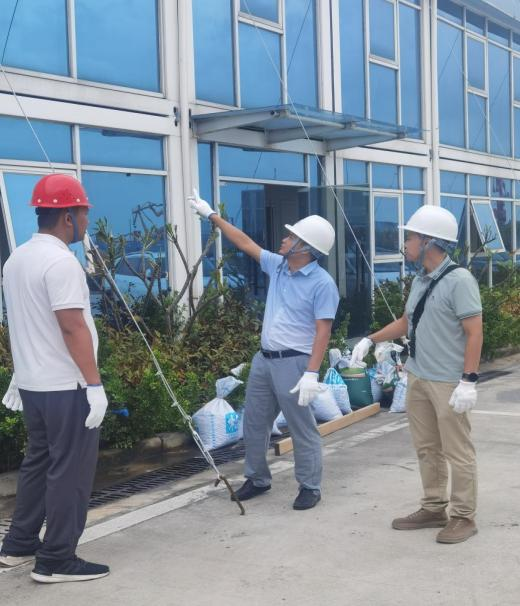 临危不乱 众志成城 人生就是博公路工程建设集团有限公司防台救灾侧记
